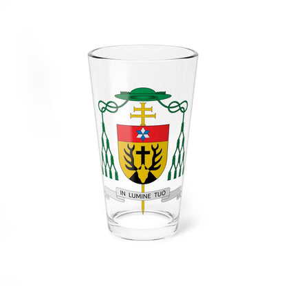 Coat of arms of Hubertus van Megen (Netherlands) (Coat of Arms) Pint Glass 16oz 16oz - Go Mug Yourself