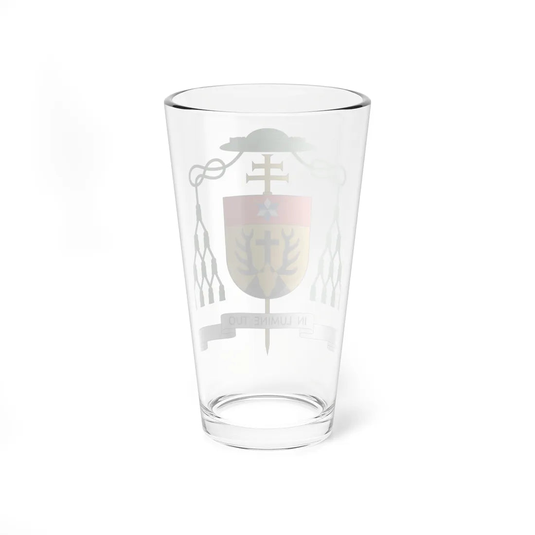 Coat of arms of Hubertus van Megen (Netherlands) (Coat of Arms) Pint Glass 16oz - Go Mug Yourself