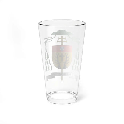 Coat of arms of Hubertus van Megen (Netherlands) (Coat of Arms) Pint Glass 16oz - Go Mug Yourself