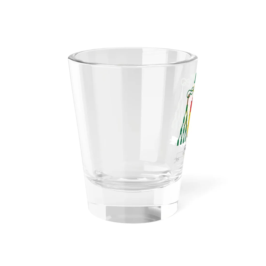 Coat of arms of Hubertus van Megen (Netherlands) (Coat of Arms) Shot Glass 1.5oz - Go Mug Yourself