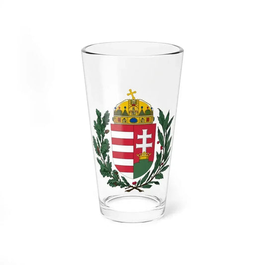 Coat of arms of Hungary (1896-1915) 2 - Pint Glass 16oz 16oz - Go Mug Yourself