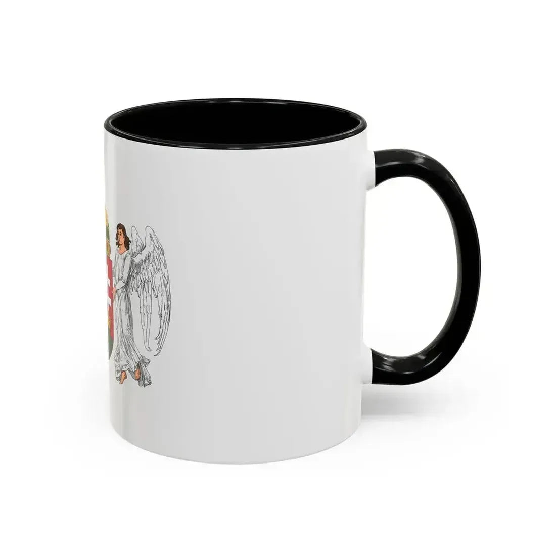 Coat of arms of Hungary (1896-1915) - Accent Coffee Mug - Go Mug Yourself