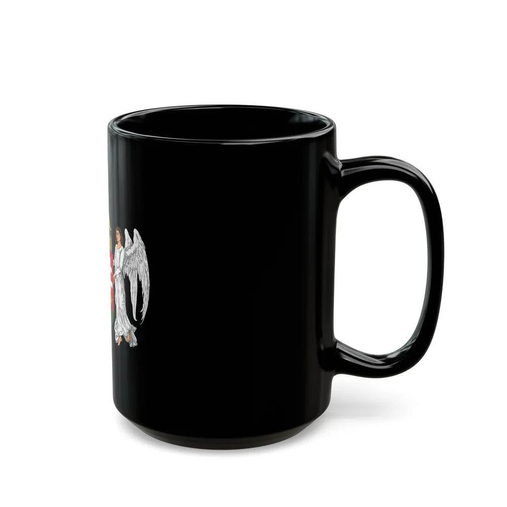 Coat of arms of Hungary (1896-1915) - Black Coffee Mug-Go Mug Yourself