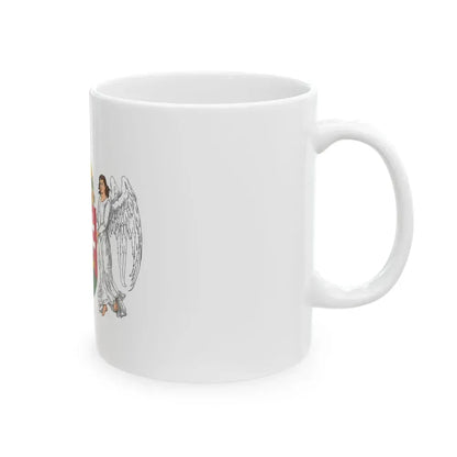 Coat of arms of Hungary (1896-1915) - White Coffee Mug - Go Mug Yourself