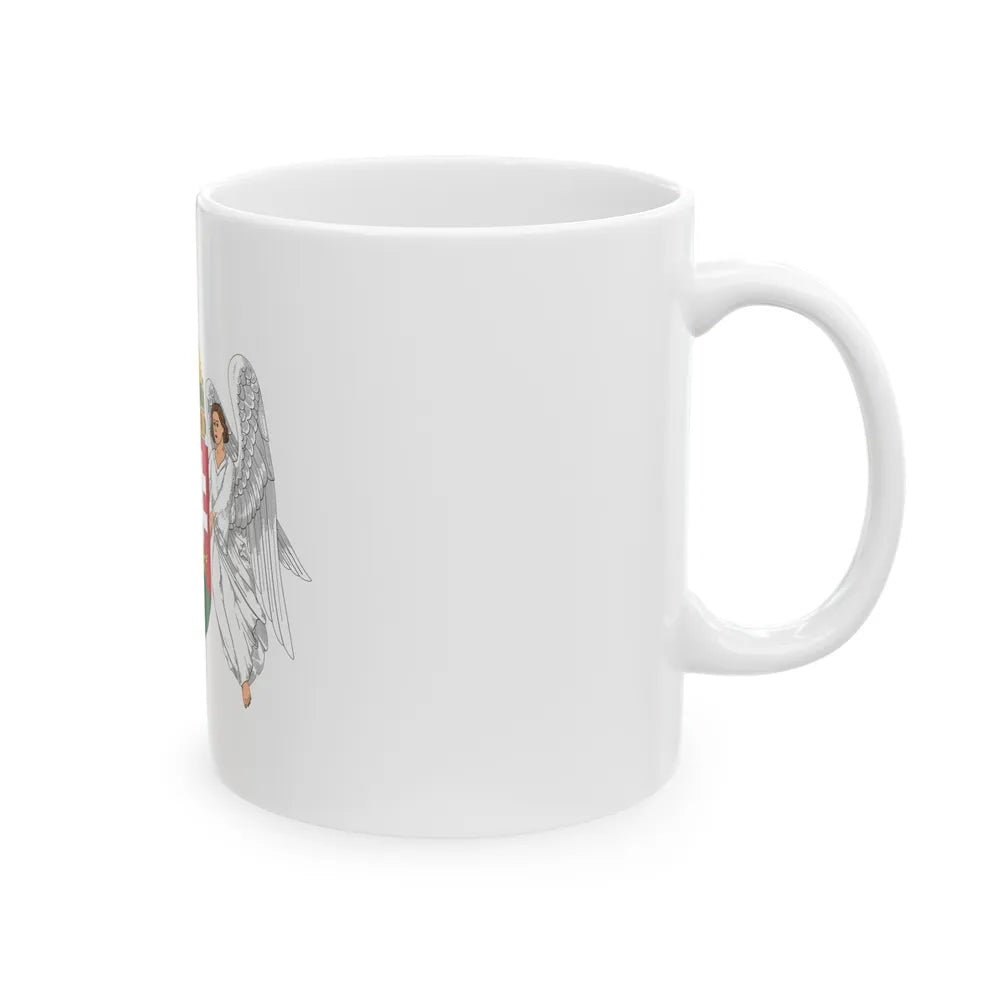 Coat of arms of Hungary (1915-1918, 1919-1946) - White Coffee Mug-Go Mug Yourself