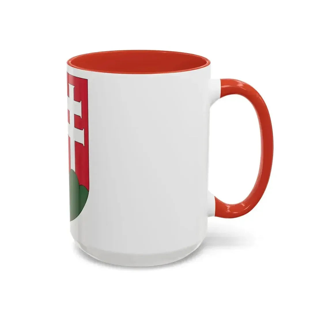 Coat of arms of Hungary (1918-1919) - Accent Coffee Mug - Go Mug Yourself