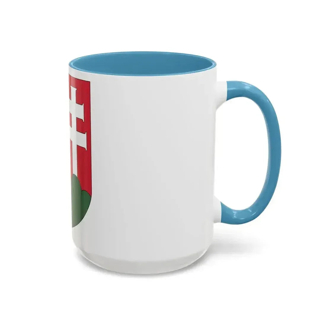 Coat of arms of Hungary (1918-1919) - Accent Coffee Mug - Go Mug Yourself