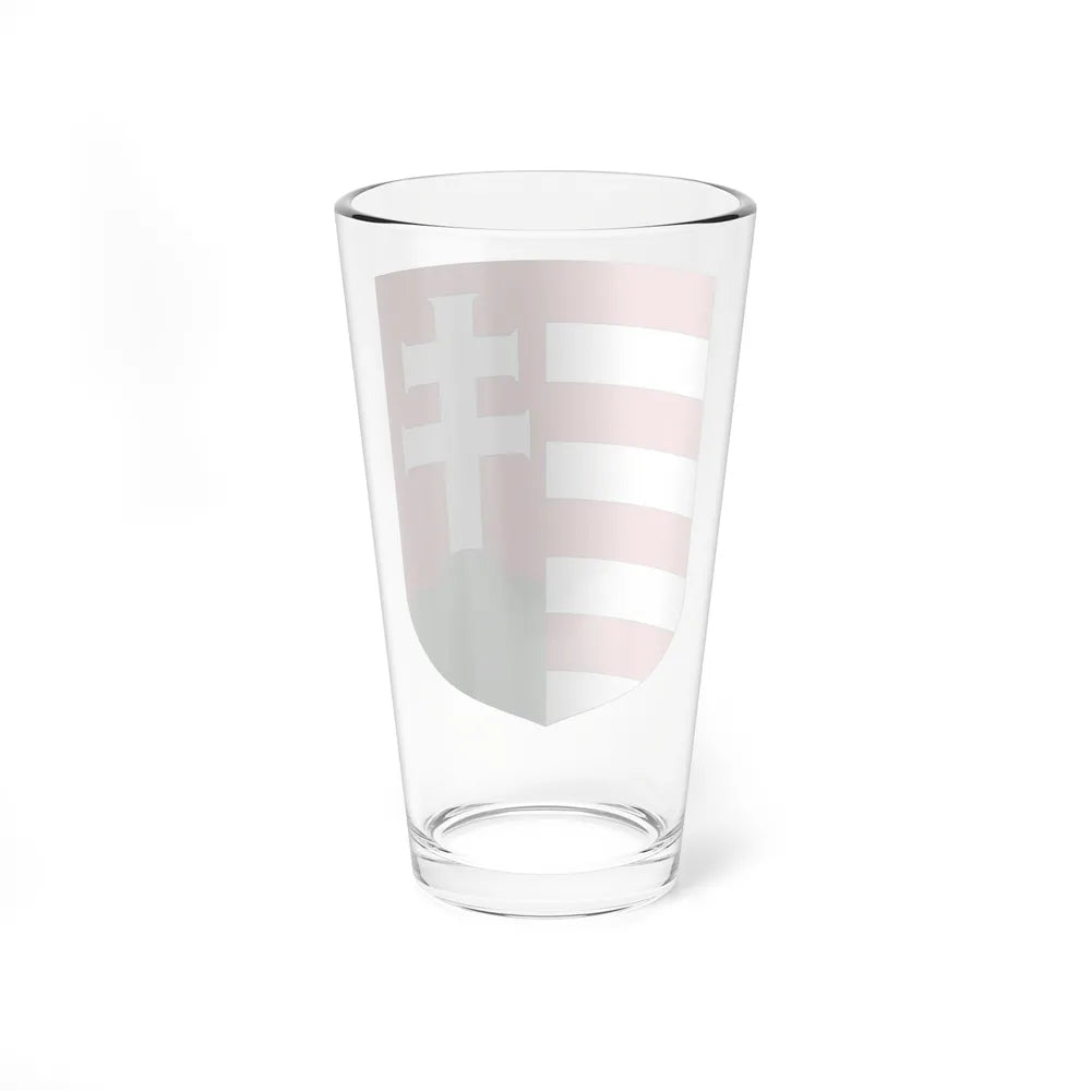 Coat of arms of Hungary (1918-1919) - Pint Glass 16oz-Go Mug Yourself