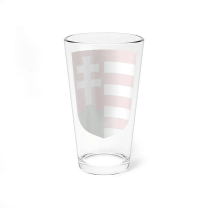 Coat of arms of Hungary (1918-1919) - Pint Glass 16oz-Go Mug Yourself