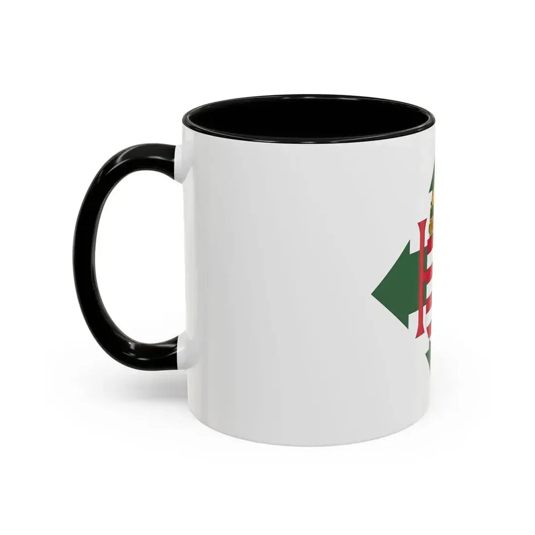 Coat of arms of Hungary (1945) - Accent Coffee Mug - Go Mug Yourself