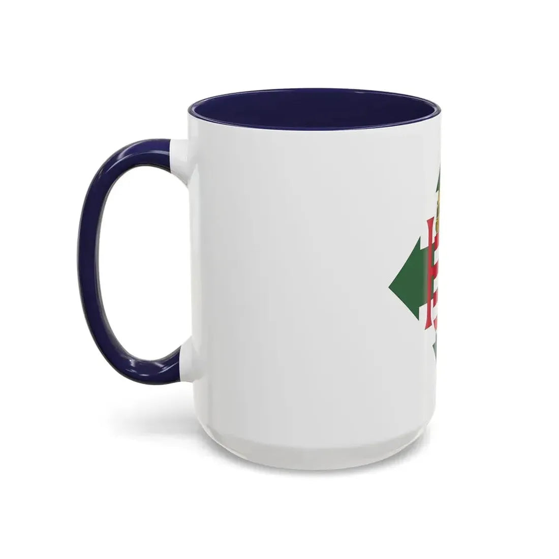 Coat of arms of Hungary (1945) - Accent Coffee Mug - Go Mug Yourself