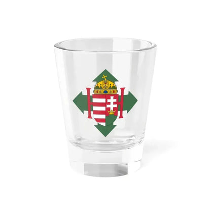 Coat of arms of Hungary (1945) - Shot Glass 1.5oz 1.5oz - Go Mug Yourself