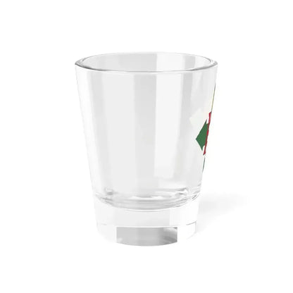 Coat of arms of Hungary (1945) - Shot Glass 1.5oz - Go Mug Yourself