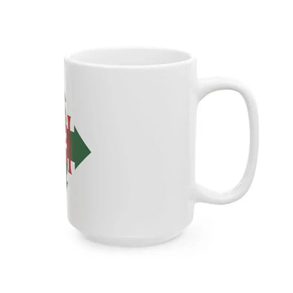 Coat of arms of Hungary (1945) - White Coffee Mug - Go Mug Yourself