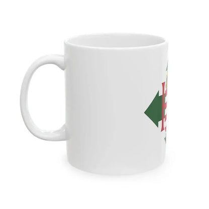 Coat of arms of Hungary (1945) - White Coffee Mug - Go Mug Yourself
