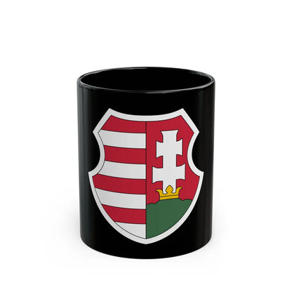 Coat of arms of Hungary (1946-1949, 1956-1957) - Black Coffee Mug-11oz-Go Mug Yourself