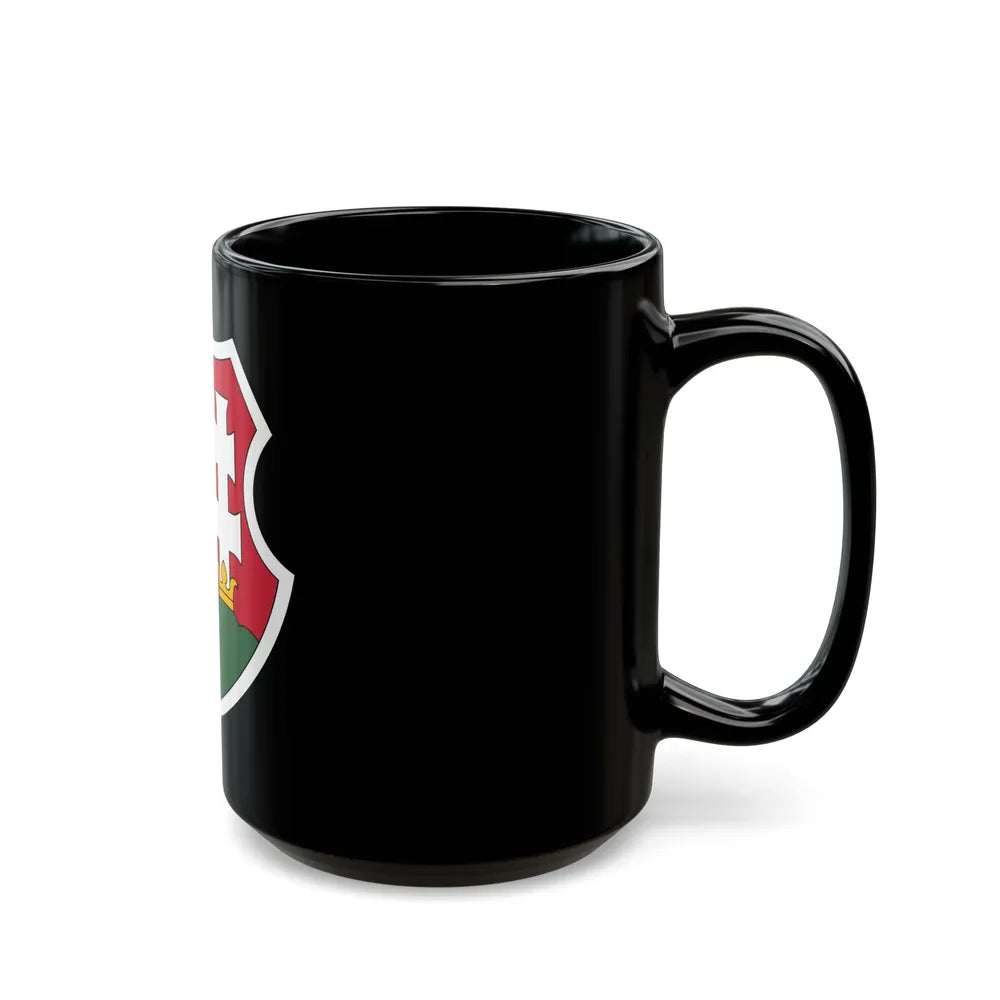 Coat of arms of Hungary (1946-1949, 1956-1957) - Black Coffee Mug-Go Mug Yourself