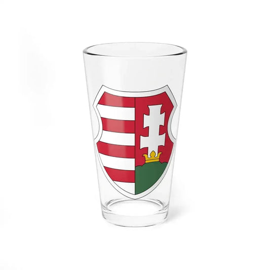 Coat of arms of Hungary (1946-1949, 1956-1957) - Pint Glass 16oz 16oz - Go Mug Yourself