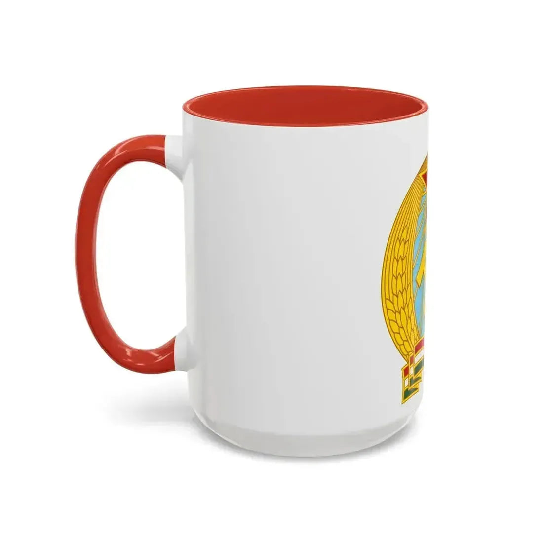 Coat of arms of Hungary (1949-1956) - Accent Coffee Mug - Go Mug Yourself