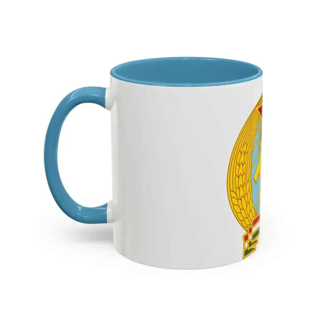 Coat of arms of Hungary (1949-1956) - Accent Coffee Mug - Go Mug Yourself