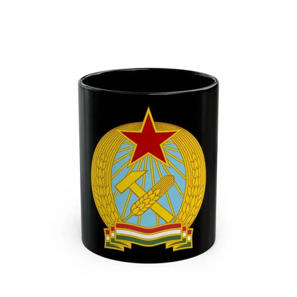 Coat of arms of Hungary (1949-1956) - Black Coffee Mug 11oz - Go Mug Yourself