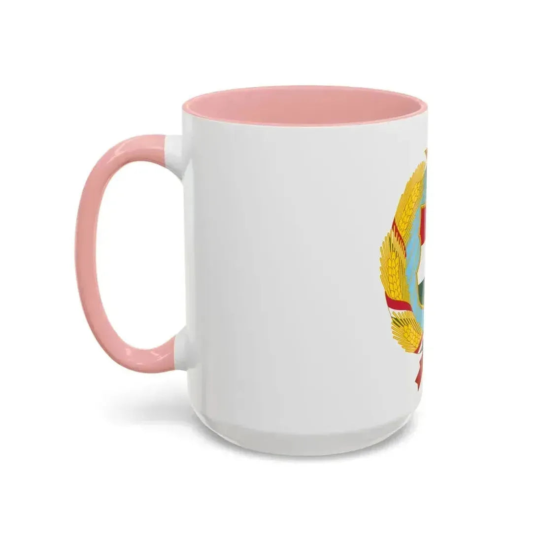 Coat of arms of Hungary (1957-1990) - Accent Coffee Mug - Go Mug Yourself