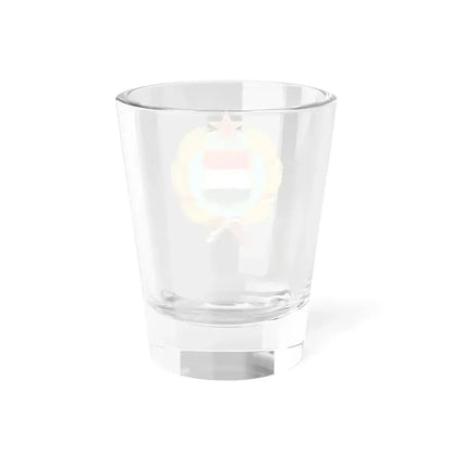 Coat of arms of Hungary (1957-1990) - Shot Glass 1.5oz - Go Mug Yourself