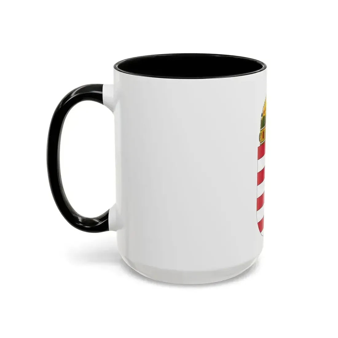 Coat of arms of Hungary - Accent Coffee Mug - Go Mug Yourself