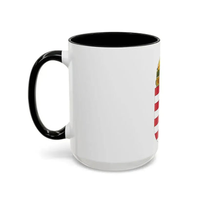 Coat of arms of Hungary - Accent Coffee Mug - Go Mug Yourself