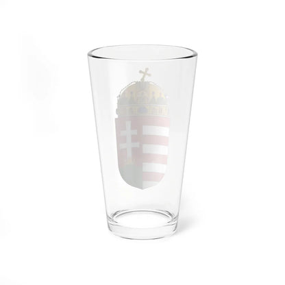 Coat of arms of Hungary - Pint Glass 16oz-Go Mug Yourself