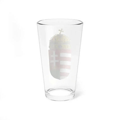 Coat of arms of Hungary - Pint Glass 16oz - Go Mug Yourself
