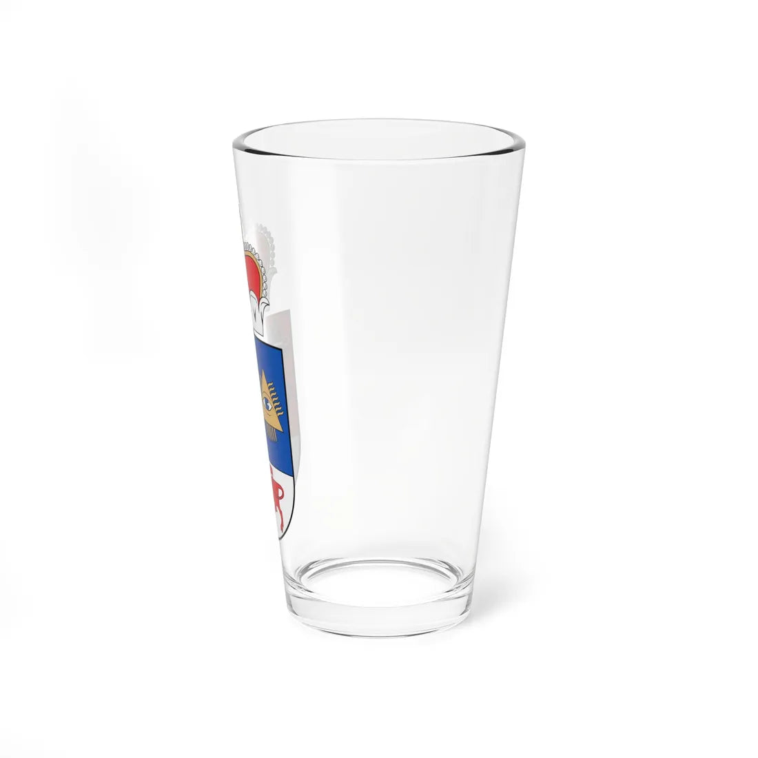 Coat of arms of Šiauliai Grand Lithuania (Lithuania) (Coat of Arms) Pint Glass 16oz - Go Mug Yourself