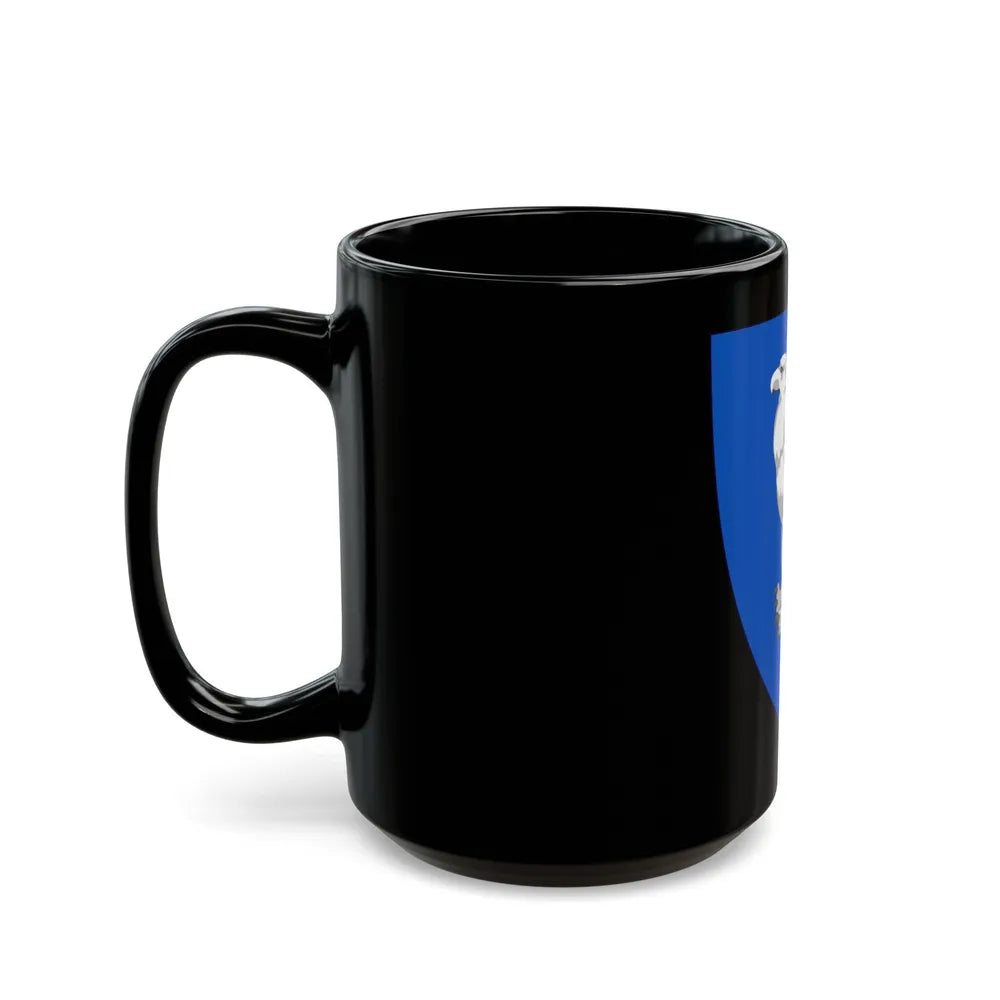 Coat of Arms of Iceland (1904) - Black Coffee Mug-Go Mug Yourself