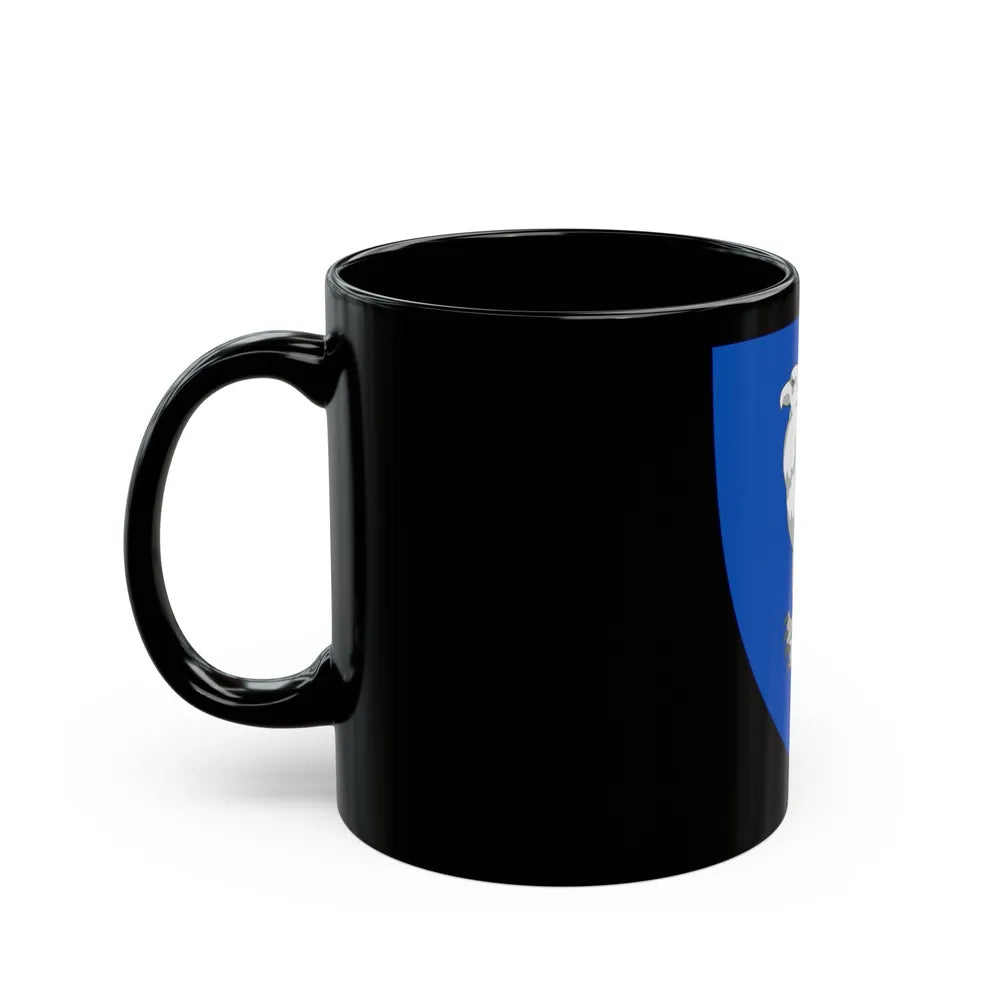 Coat of Arms of Iceland (1904) - Black Coffee Mug-Go Mug Yourself