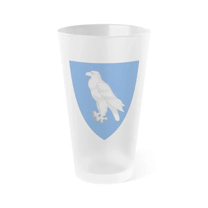 Coat of Arms of Iceland (1904) - Frosted Pint Glass 16oz Default Title - Go Mug Yourself