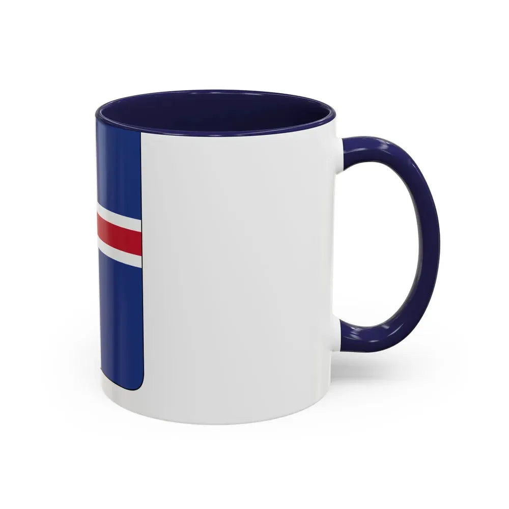 Coat of arms of Iceland 2 - Accent Coffee Mug - Go Mug Yourself