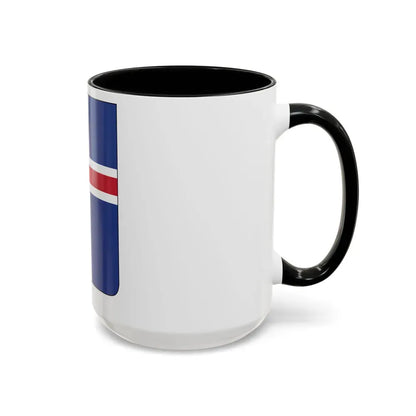 Coat of arms of Iceland 2 - Accent Coffee Mug - Go Mug Yourself