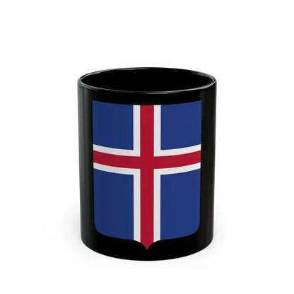 Coat of arms of Iceland 2 - Black Coffee Mug 11oz - Go Mug Yourself