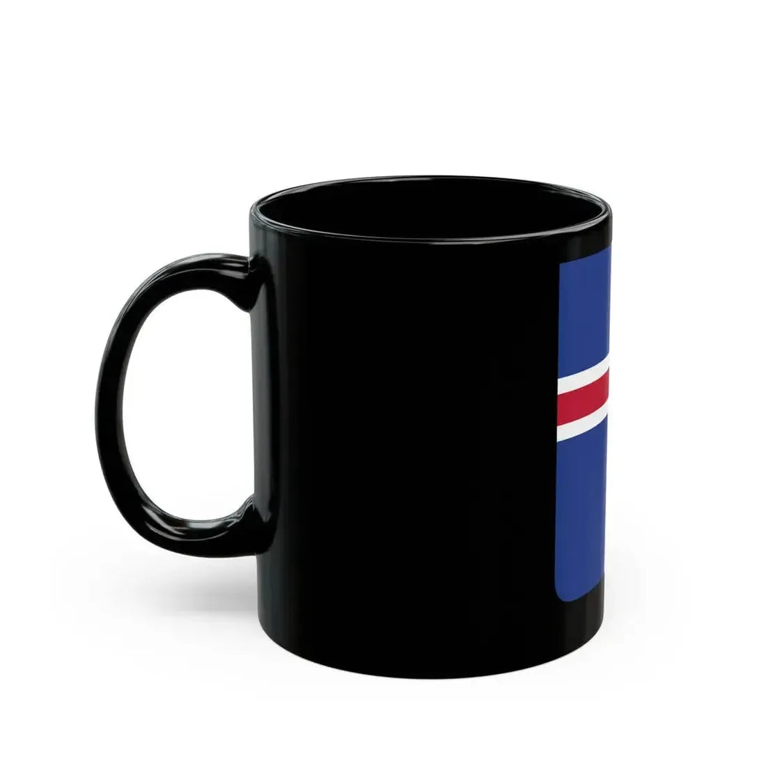 Coat of arms of Iceland 2 - Black Coffee Mug - Go Mug Yourself