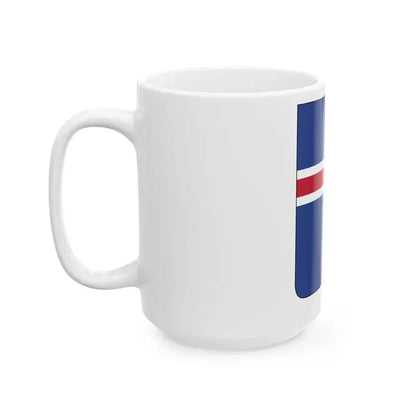Coat of arms of Iceland 2 - White Coffee Mug - Go Mug Yourself