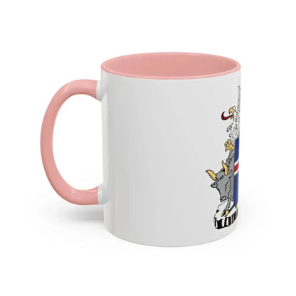 Coat of arms of Iceland - Accent Coffee Mug - Go Mug Yourself