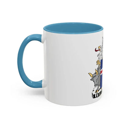 Coat of arms of Iceland - Accent Coffee Mug - Go Mug Yourself