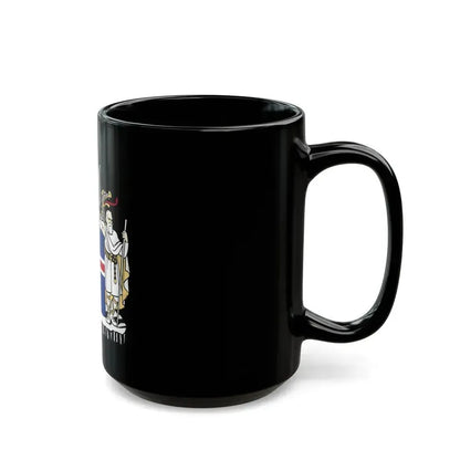 Coat of arms of Iceland - Black Coffee Mug - Go Mug Yourself