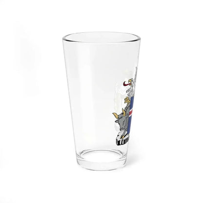 Coat of arms of Iceland - Pint Glass 16oz - Go Mug Yourself