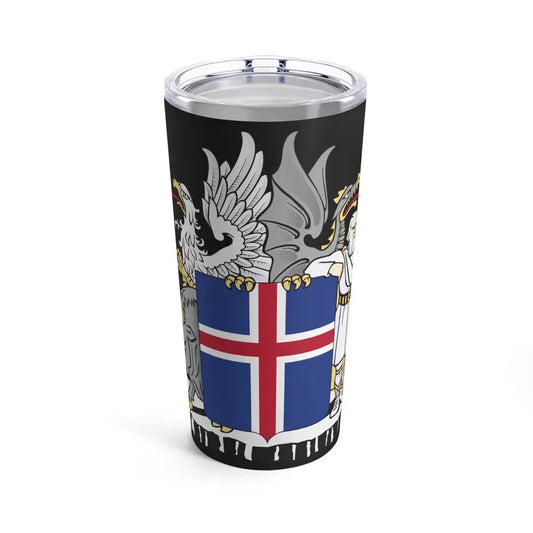 Coat of arms of Iceland - Tumbler 20oz 20oz - Go Mug Yourself