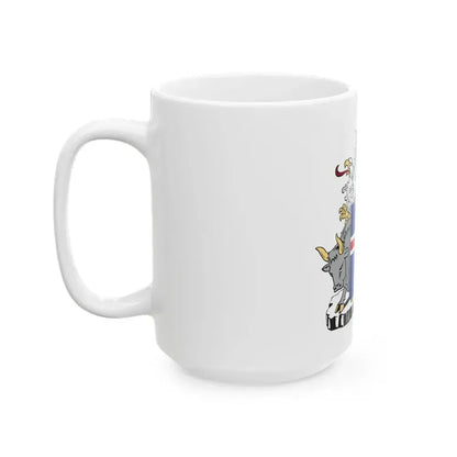 Coat of arms of Iceland - White Coffee Mug - Go Mug Yourself
