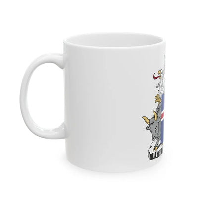 Coat of arms of Iceland - White Coffee Mug-Go Mug Yourself