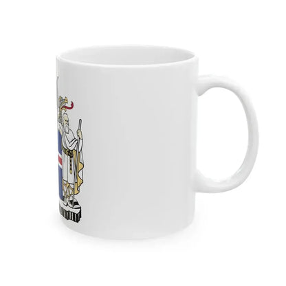 Coat of arms of Iceland - White Coffee Mug - Go Mug Yourself