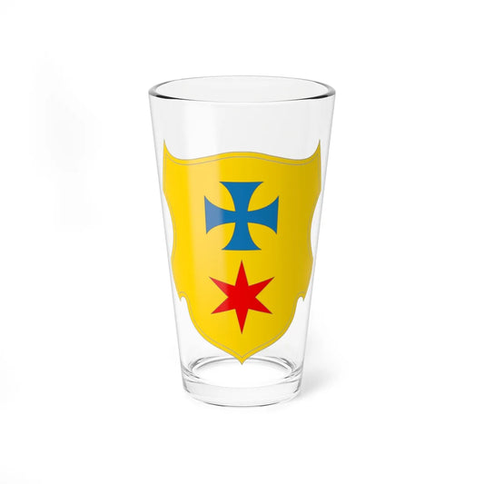 Coat of arms of Ichnia town (Ukraine) (Coat of Arms) Pint Glass 16oz 16oz - Go Mug Yourself