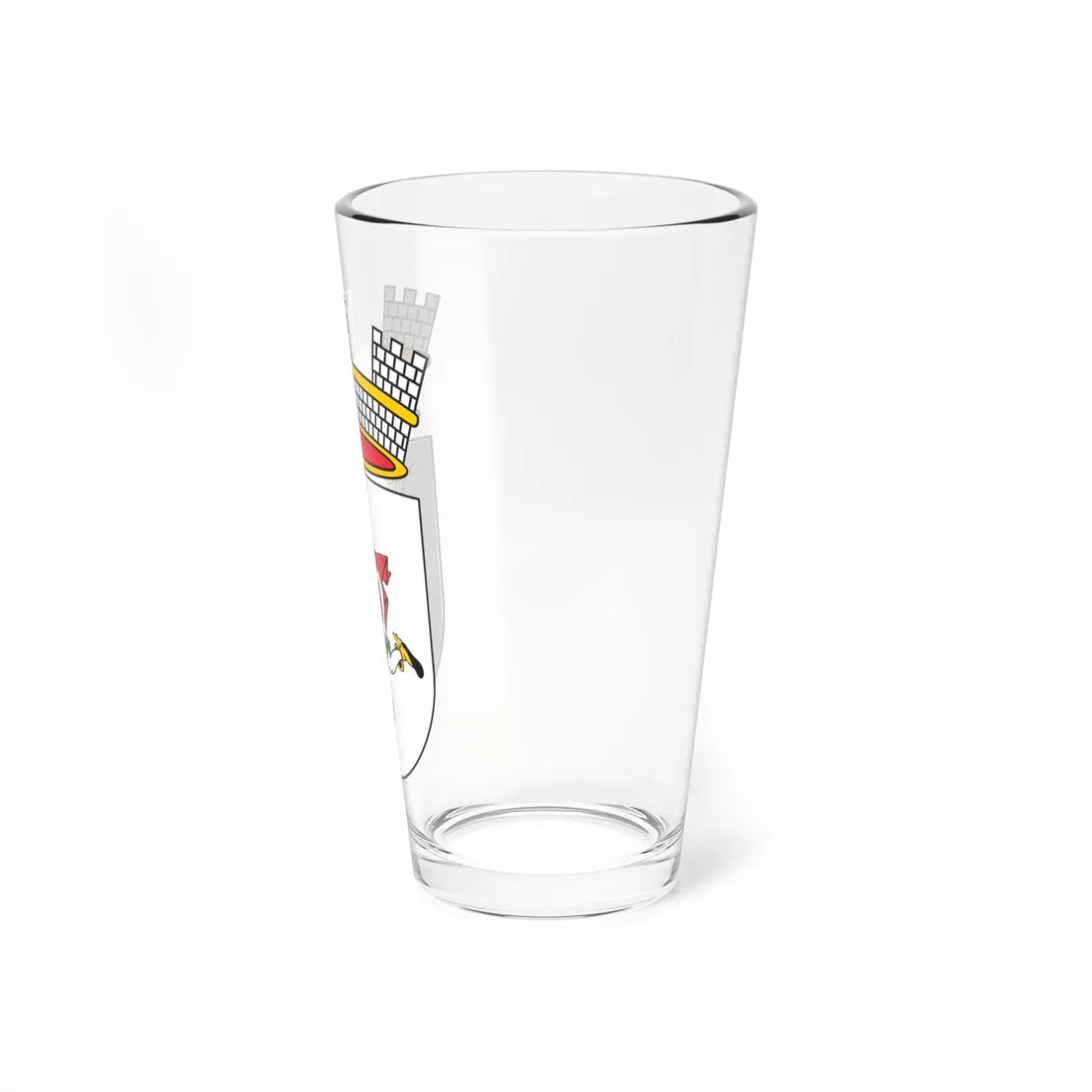 Coat of arms of Idrija (Slovenia) (Coat of Arms) Pint Glass 16oz - Go Mug Yourself